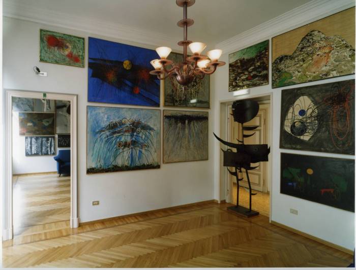 La sala degli artisti di Milano