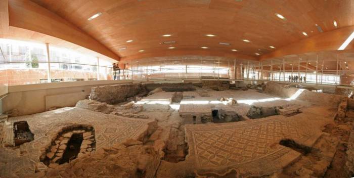 Gli scavi della Domus del chirurgo a Rimini.