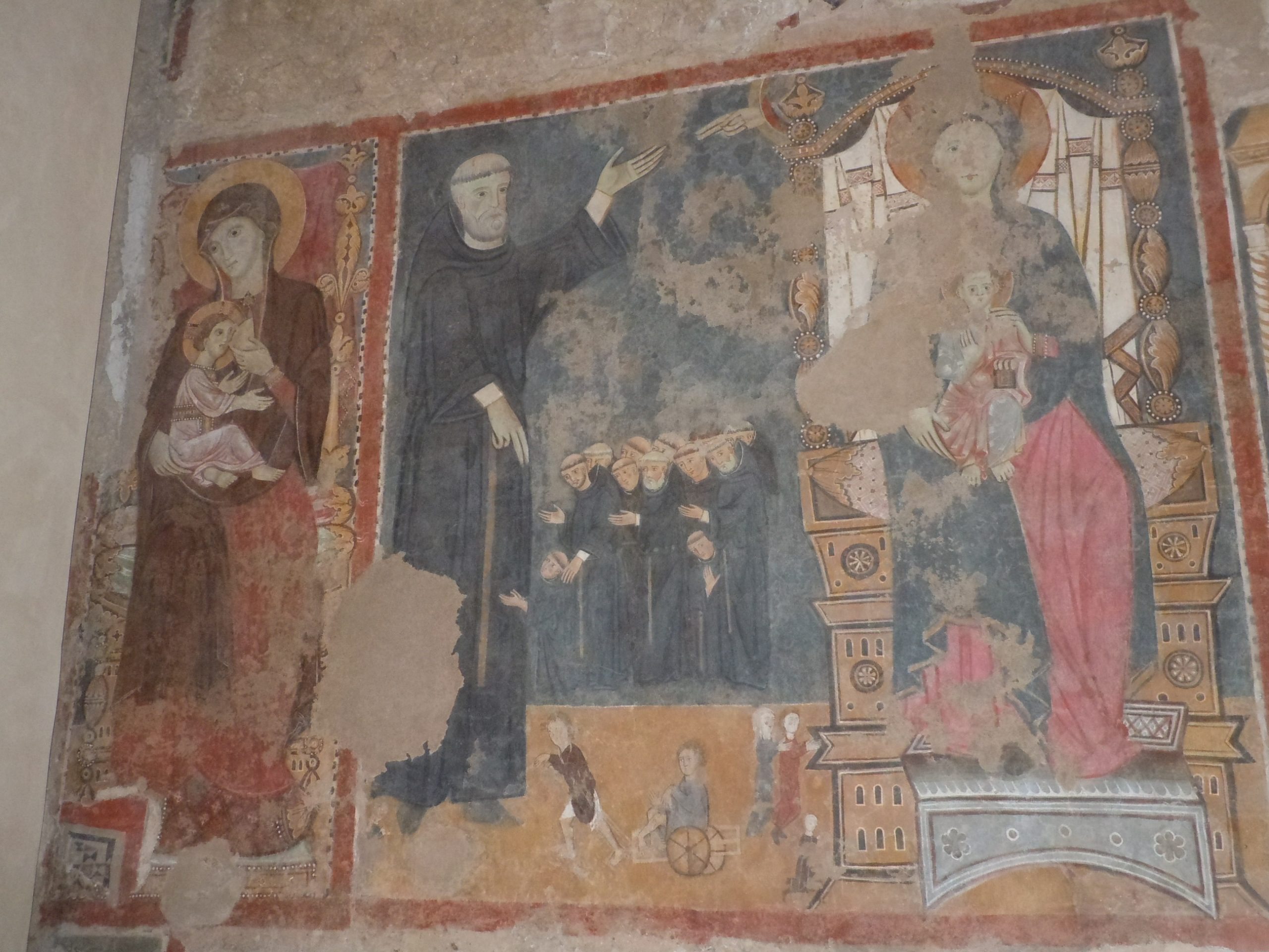 Affresco della chiesa di Sant'Agostino