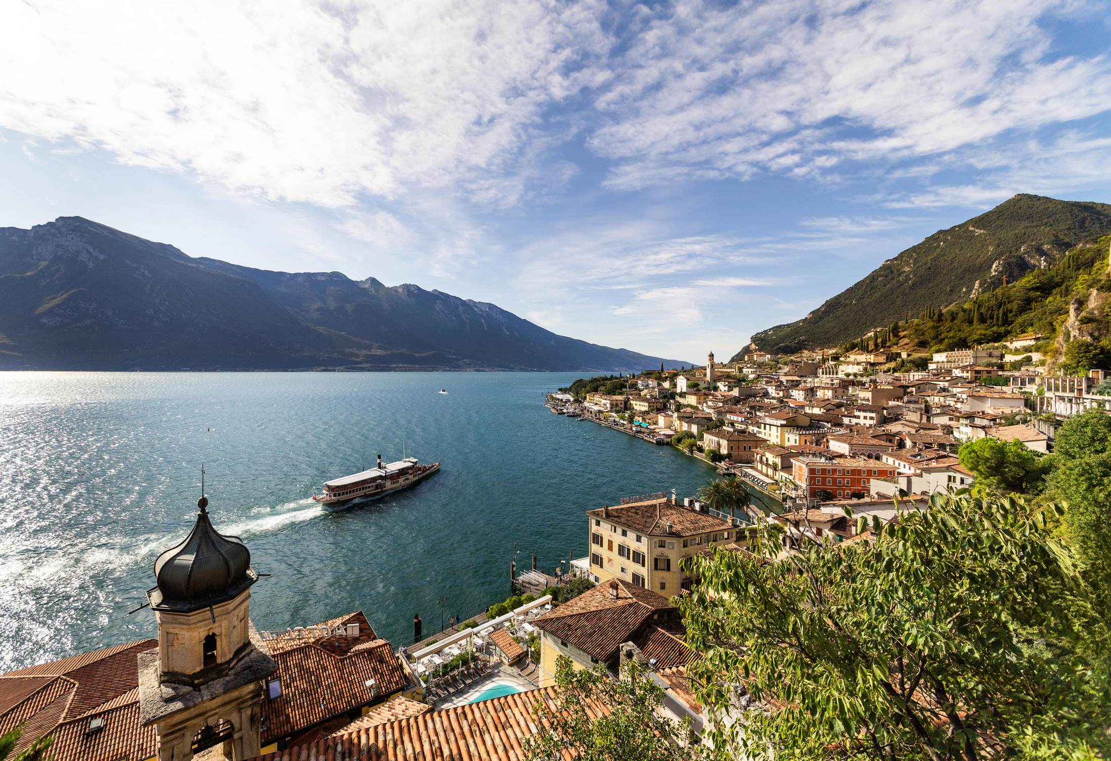 Panoramica di Limone sul Garda - Foto del Comune