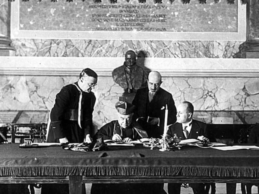 Firma dei Patti Lateranensi