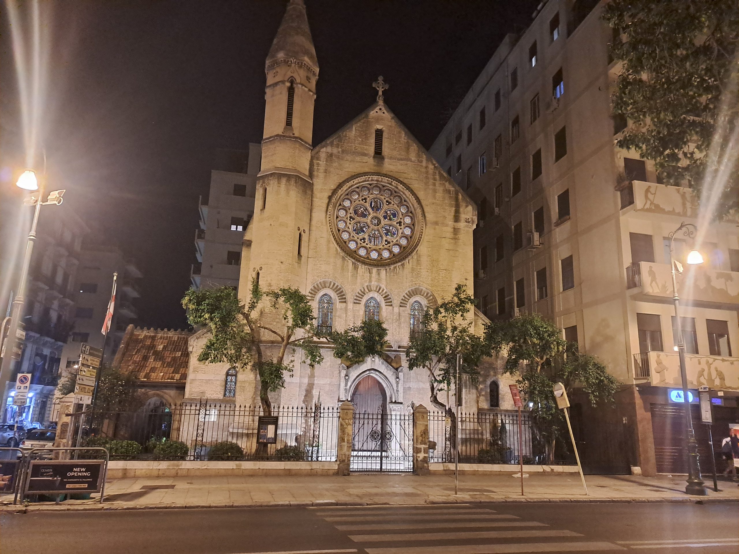 Chiesa Anglicana Holy Cross, Palermo, luogo Aperti per Voi