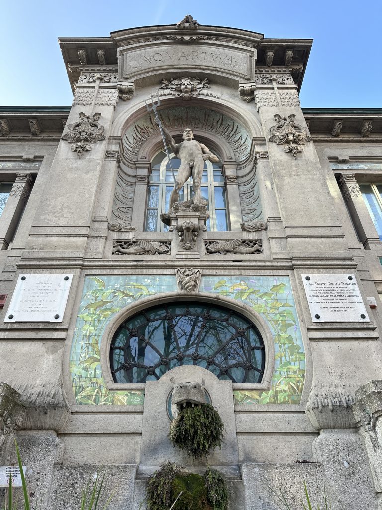 L'esterno dell'Acquario di Milano - foto Stefano Brambilla