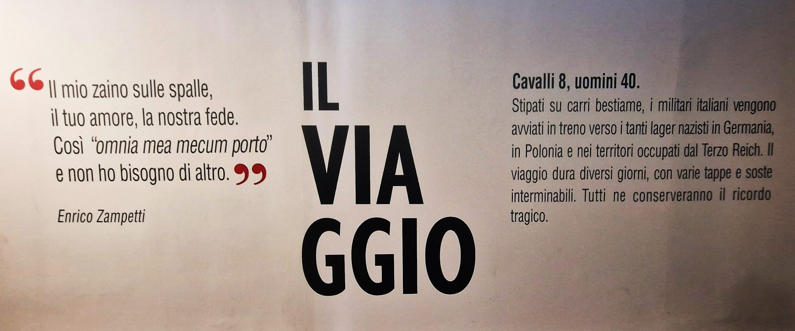 Museo IMI- il viaggio