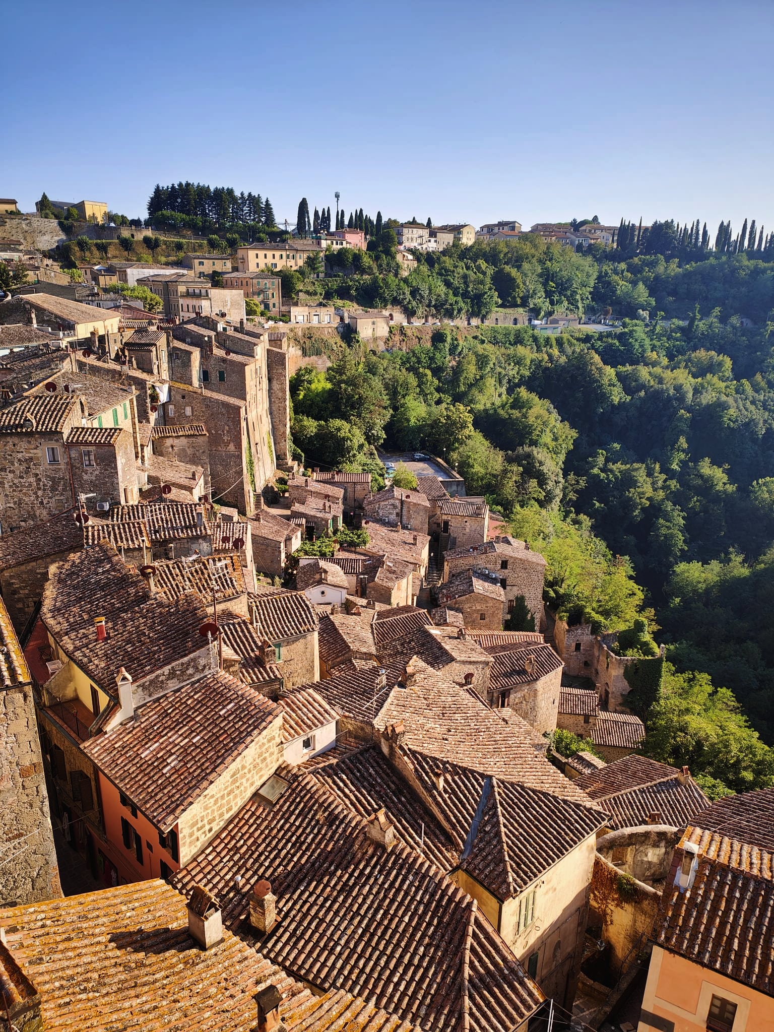 Dolce sguardo su Sorano - foto di Giulia Venturini