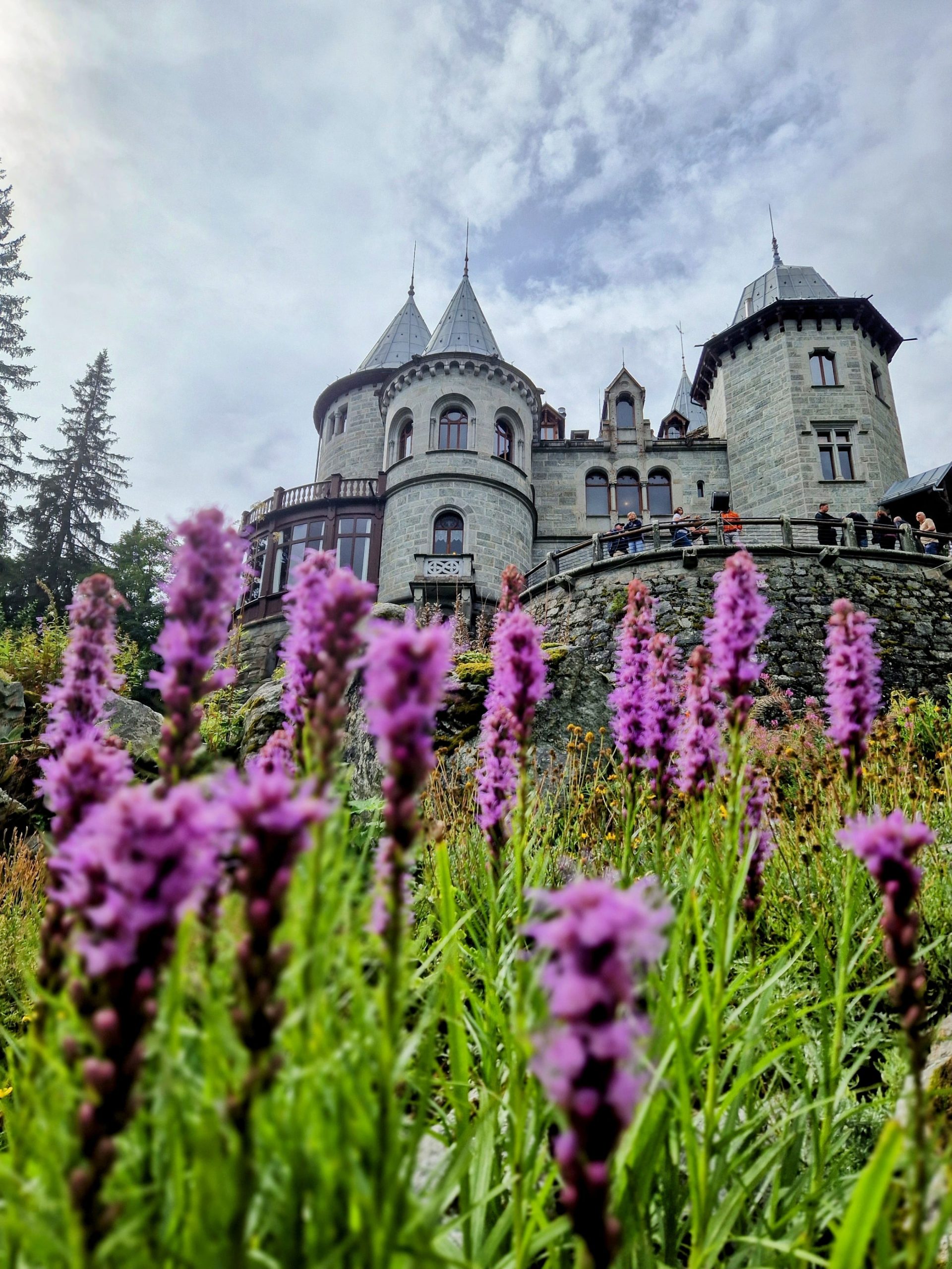 Lo splendido scenario del Castel Savoia a Gressoney-Saint-Jean - -foto di Ivano Garelli