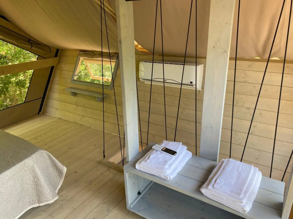 Roseto Valfortore, il glamping