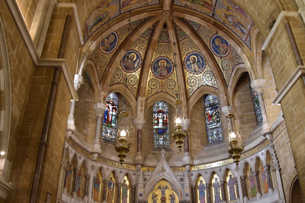 La cupola della chiesa anglicana Holy Cross