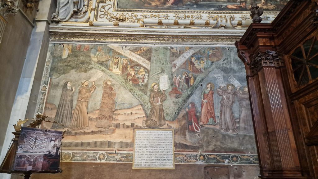 Santa Maria Maggiore, Bergamo - Affreschi - foto ENEL/APV