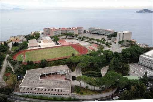 Accademia di Pozzuoli panoramica da monte