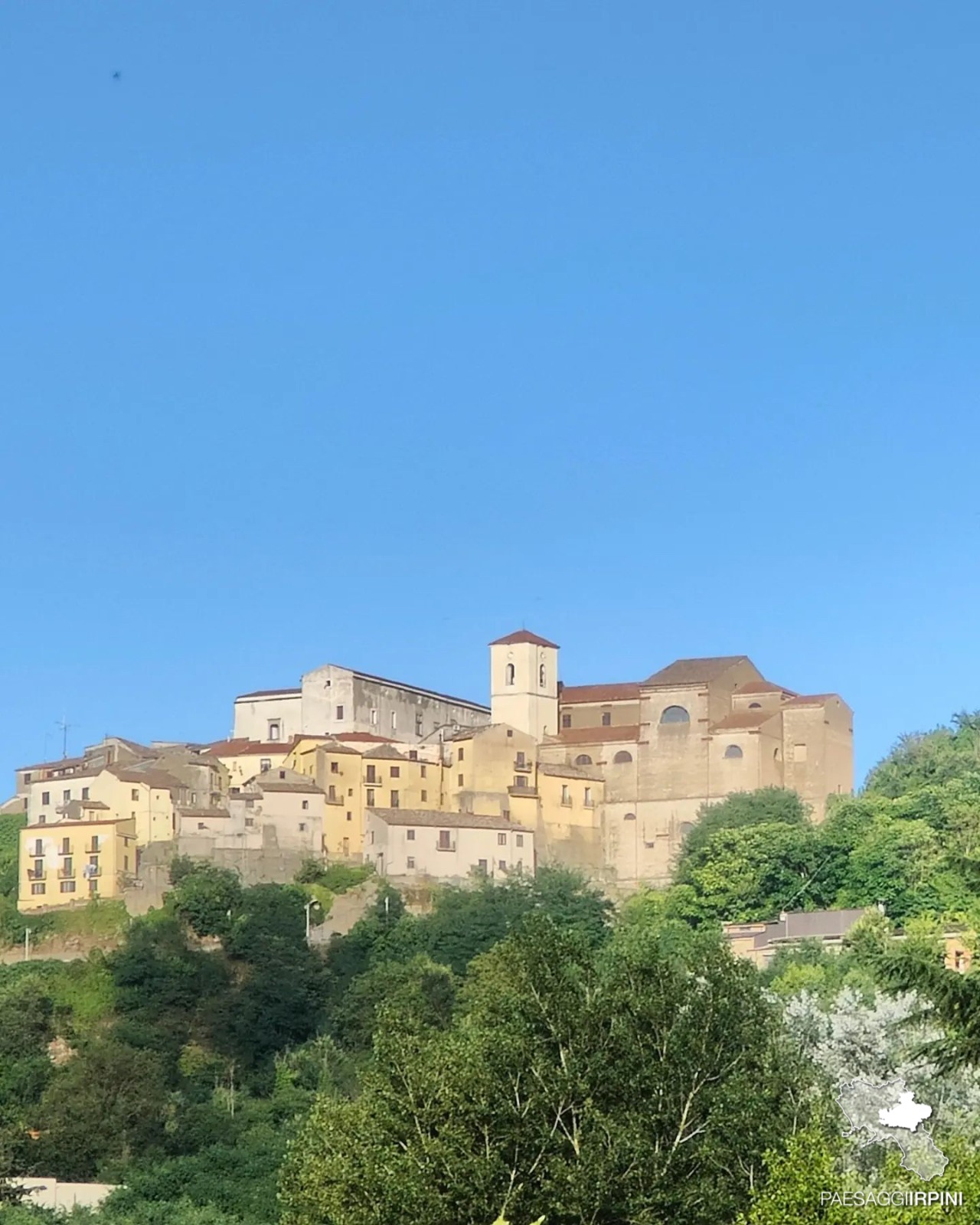 Altavilla Irpina vista del centro storico