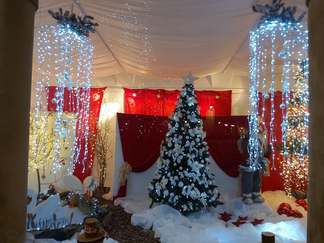 Allestimento natalizio a Bagno di Romagna