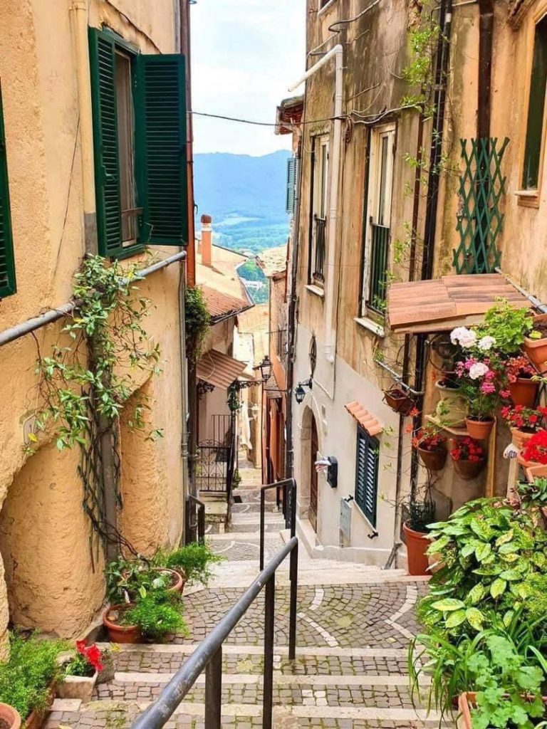 Il centro storico di Subiaco - foto Comune di Subiaco