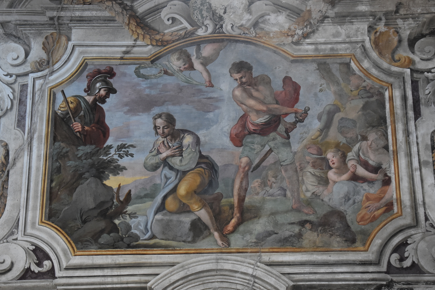Chiesa di San Ranieri e dei Santi Quaranta Martiri Pisani - affresco