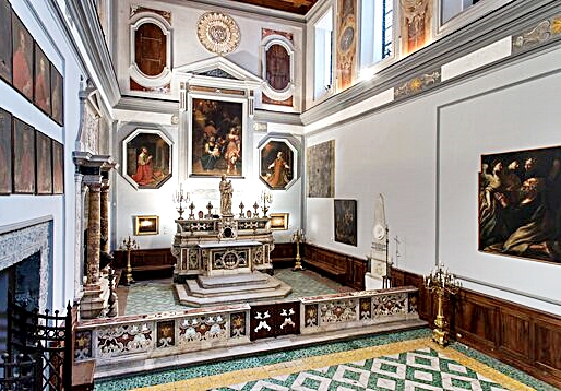 Chiesa di santa Maria Materdomini presbiterio