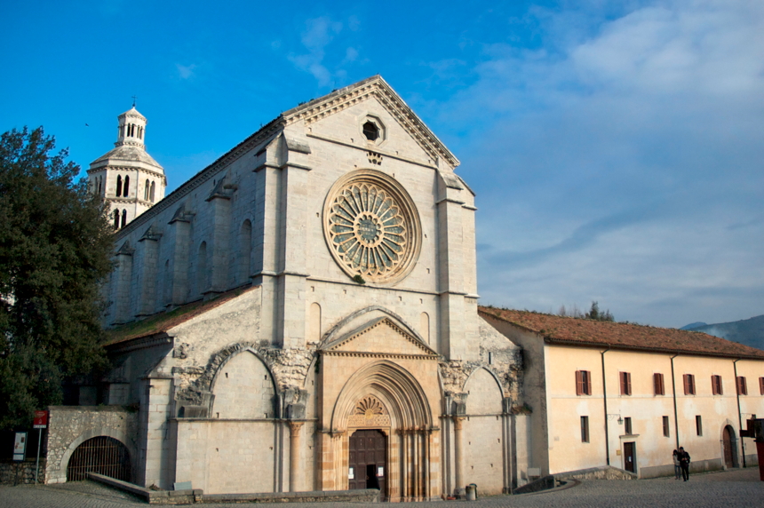 Fossanova facciata abbazia