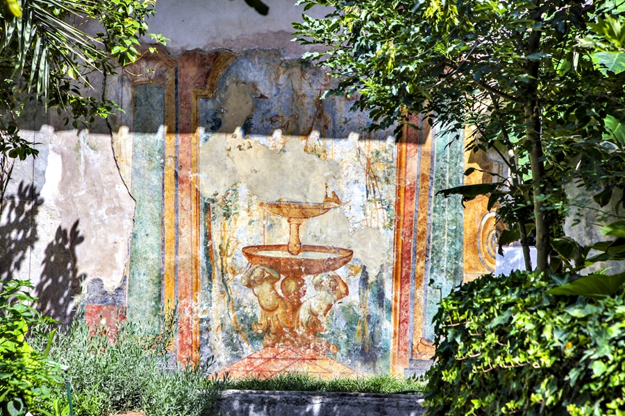 Giardini della Minerva particolare