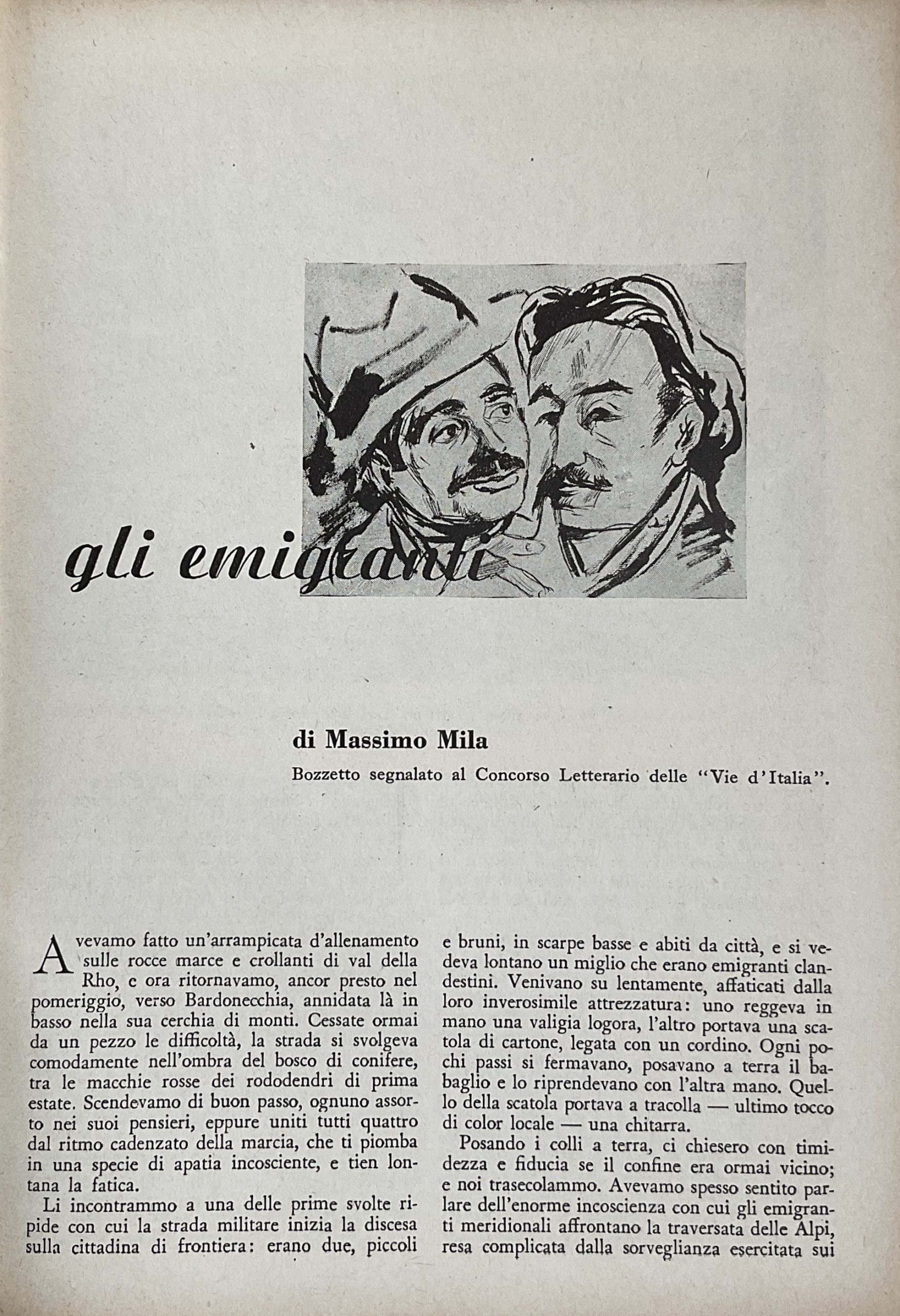 La rivista"Le Vie d'Italia"