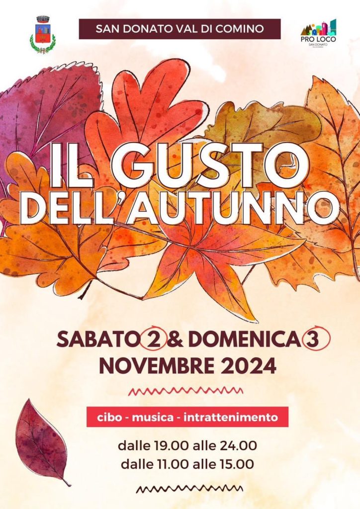 IL GUSTO DELL'AUTUNNO