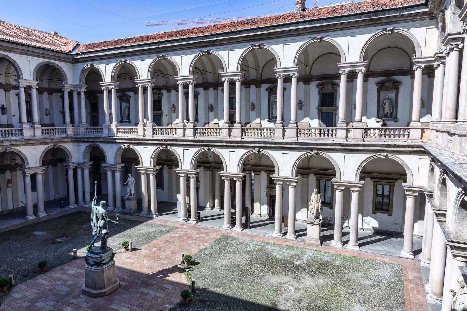 Brera-Corte d'ingresso