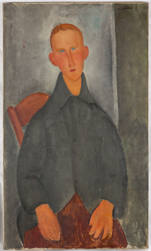 Modigliani - Ragazzo coi capelli rossi -
