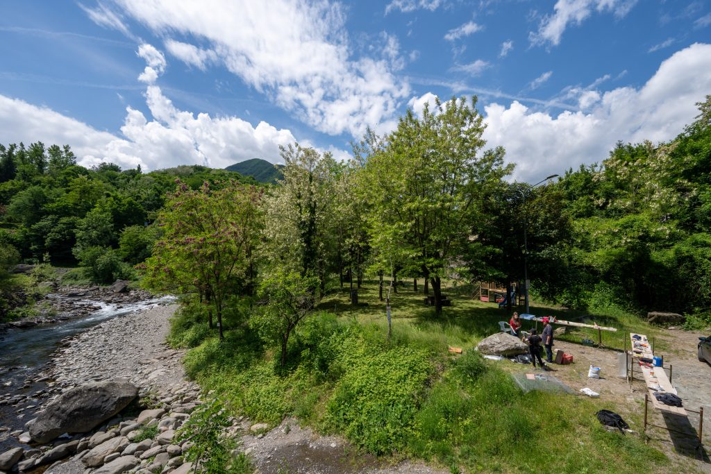 Uno scorcio della ecoarea, Fanano