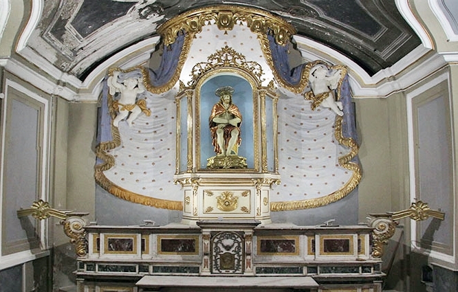 Napoli Chiesa dell' Ecce Homo altare