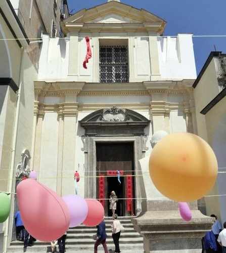 Napoli chiesa dei Cinesi alla riapertura