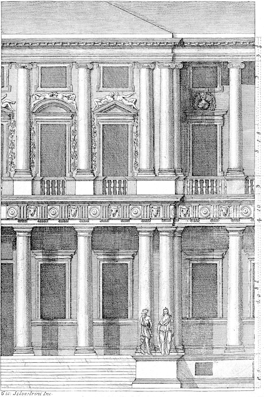 Palladio - I quattro libri dell'architettura - particolare - ph. wikisource