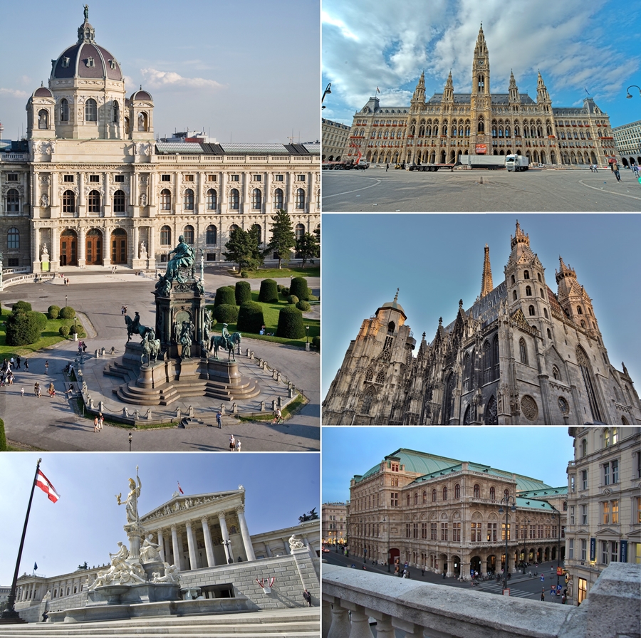 Panorami di Vienna (da Wikipedia)