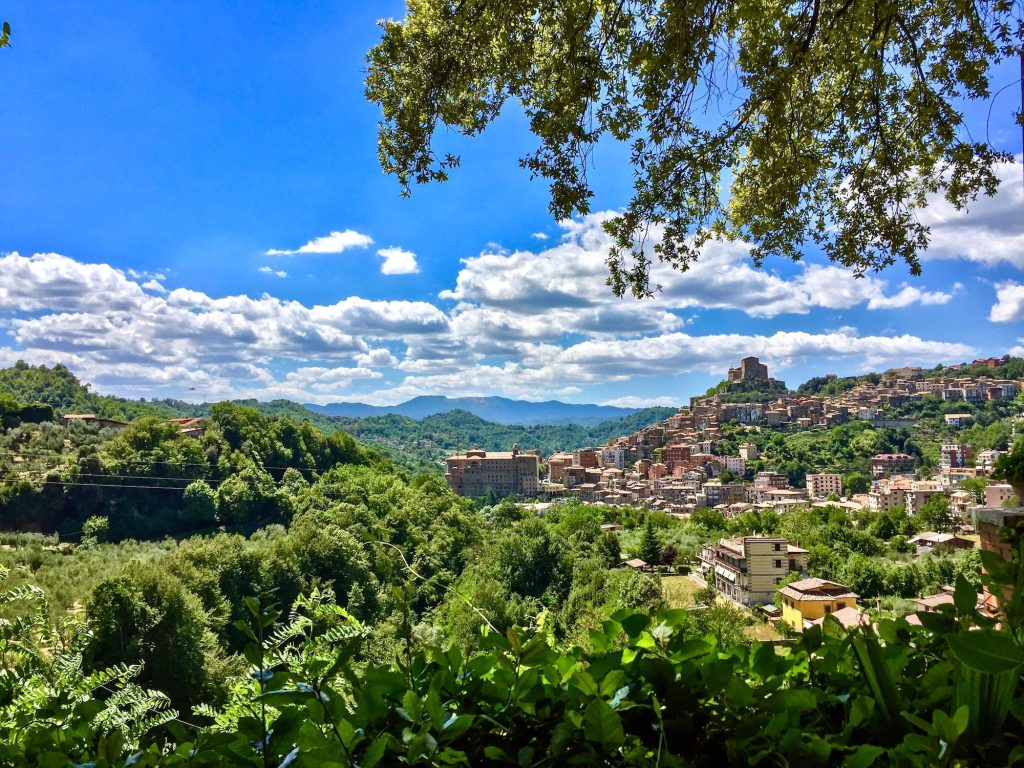 Panorama del borgo - foto Comune di Subiaco