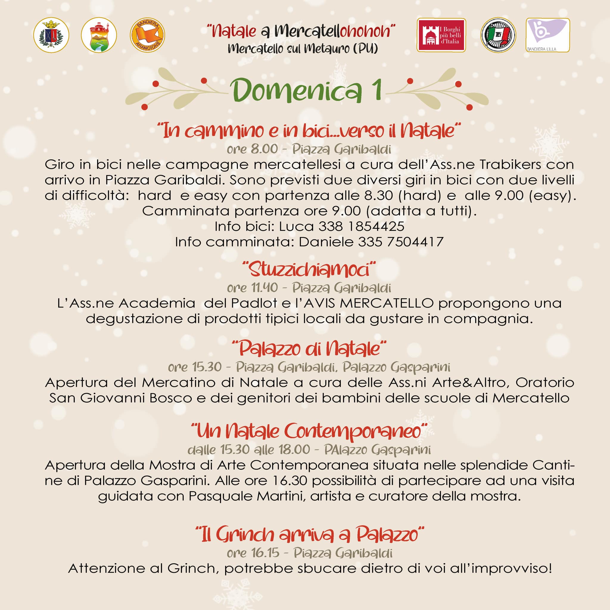 Programma Evento
