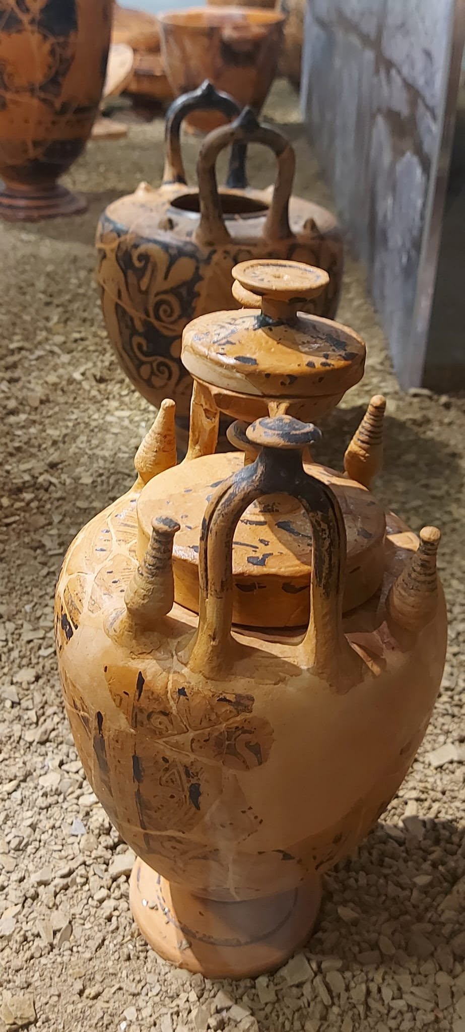 Roccagloriosa corredi funerari Antiquarium