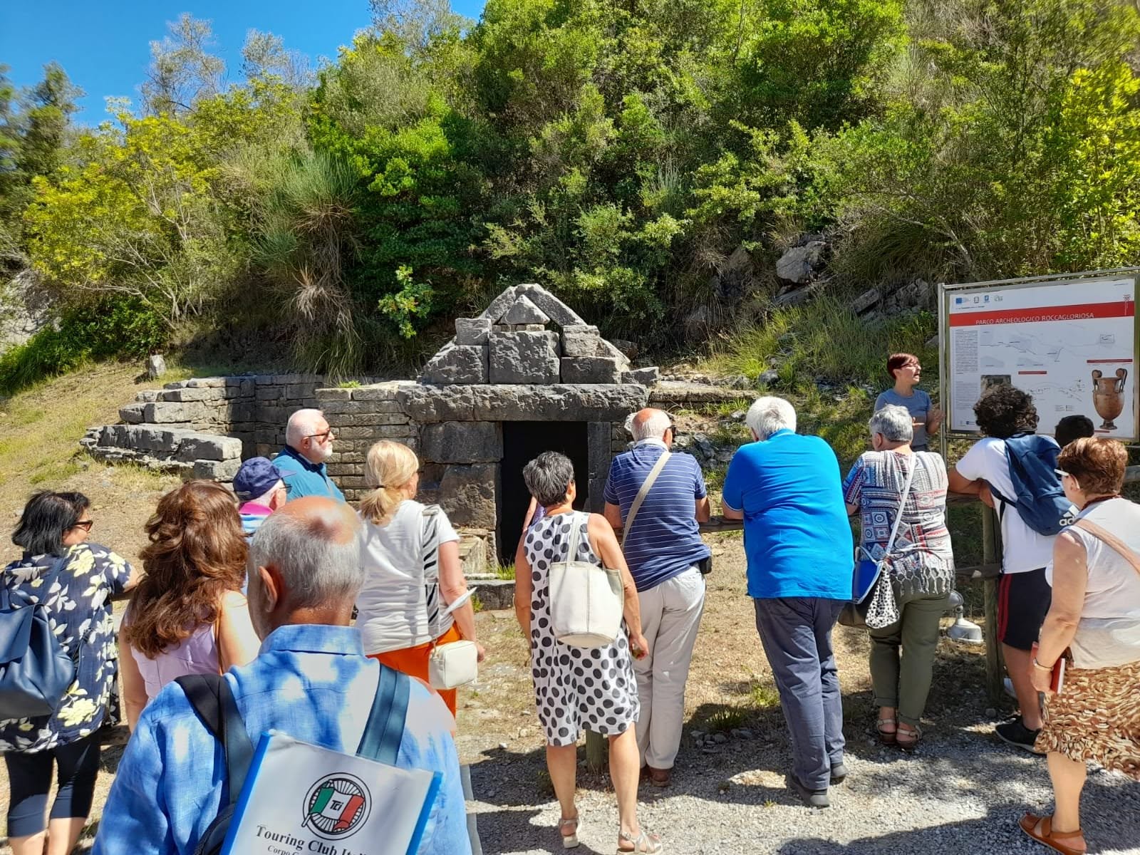 Roccagloriosa sito archeologico Monte Capitenali