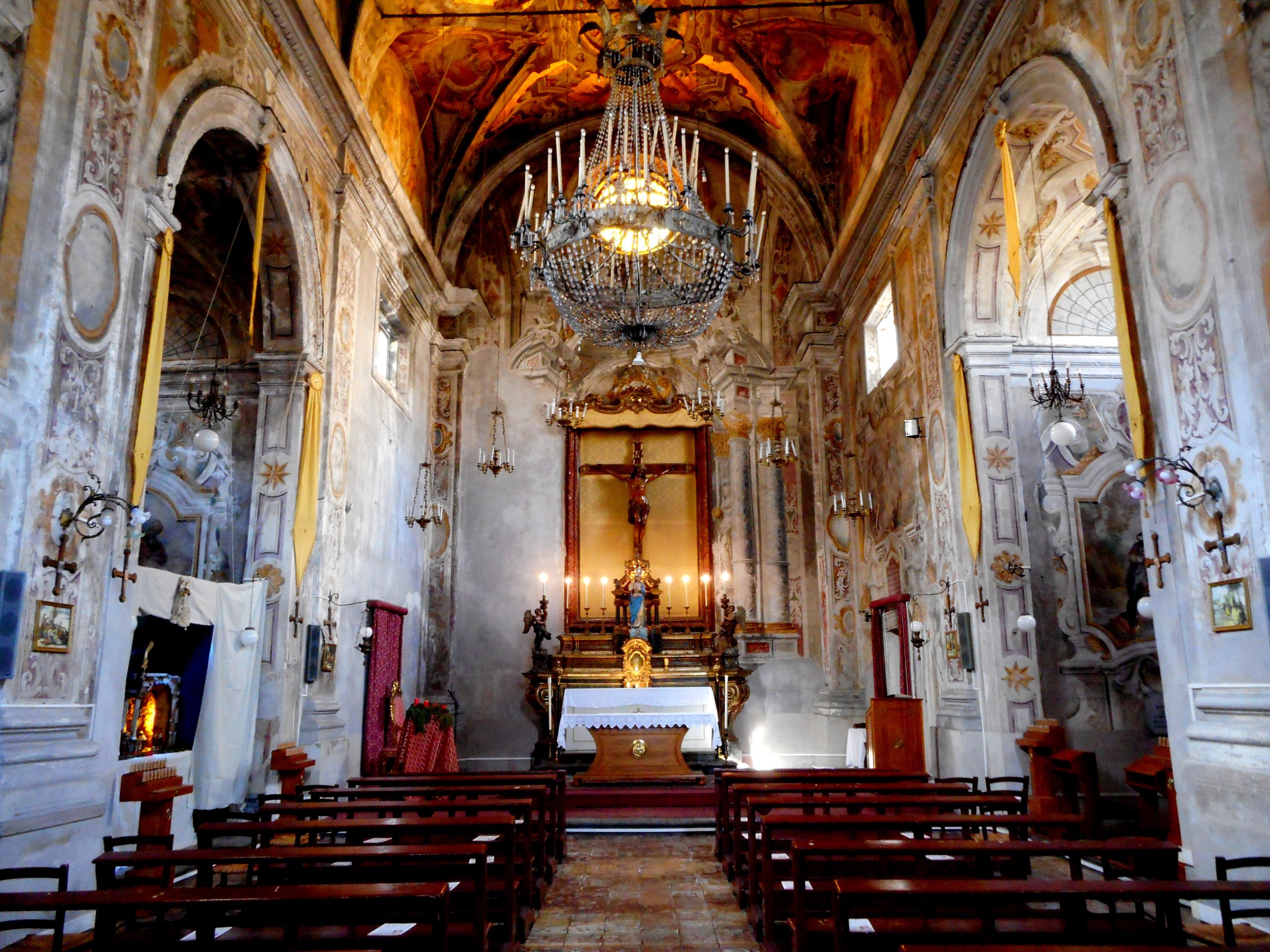 Santi Quaranta Martiri, interno