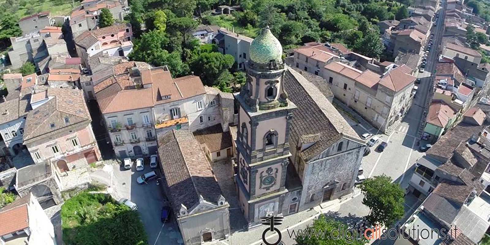 Solopaca dall'alto