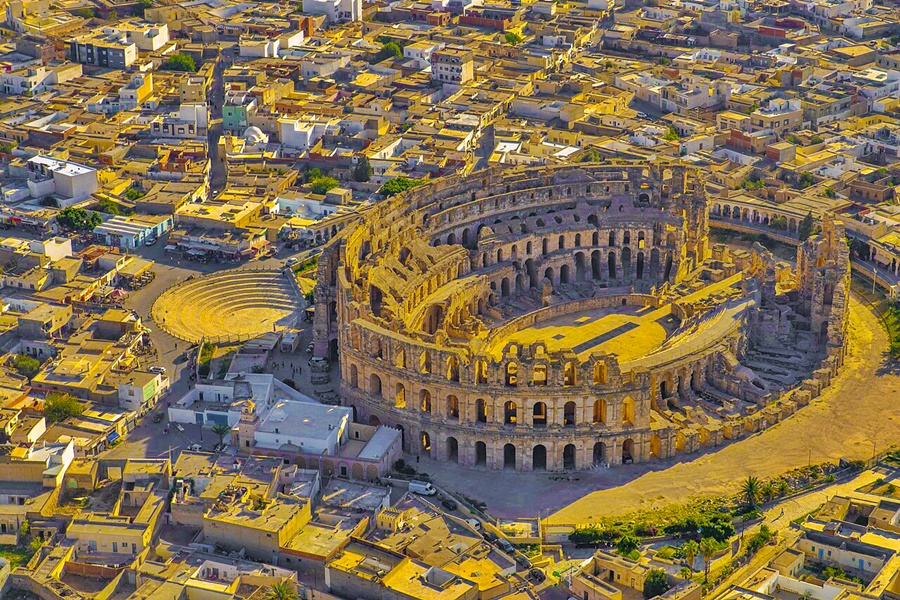Tunisia anfiteatro romano di El-Jem