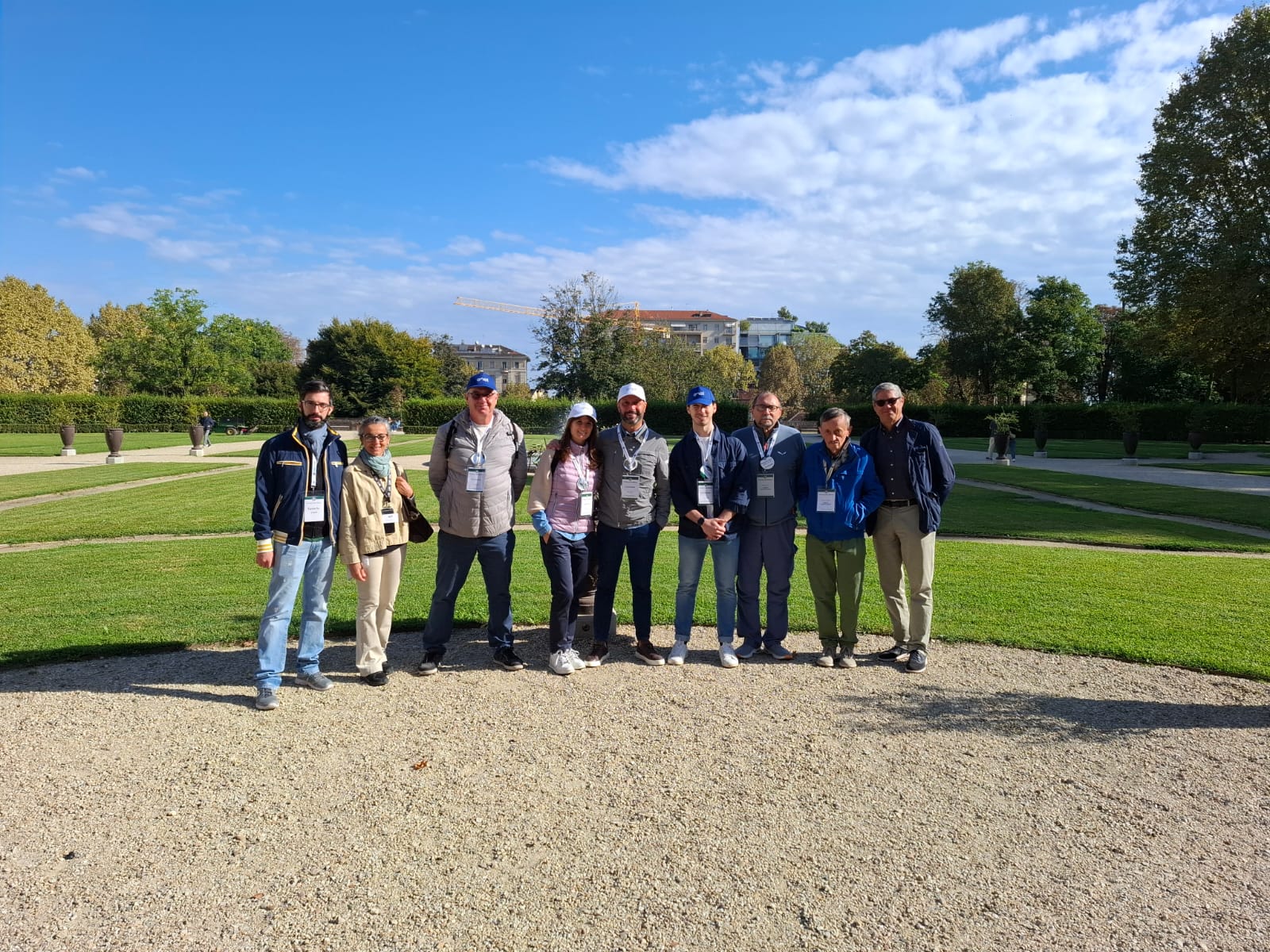 Dipendenti Enel presso i Giardini Reali di Torino, luogo Aperti per Voi TCI