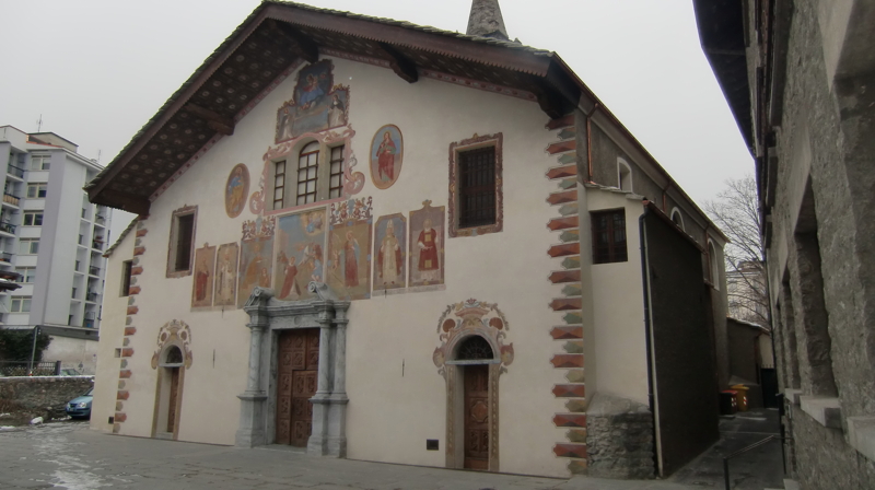 Aosta, chiesa di Santo Stefano - foto Wikipedia Commons