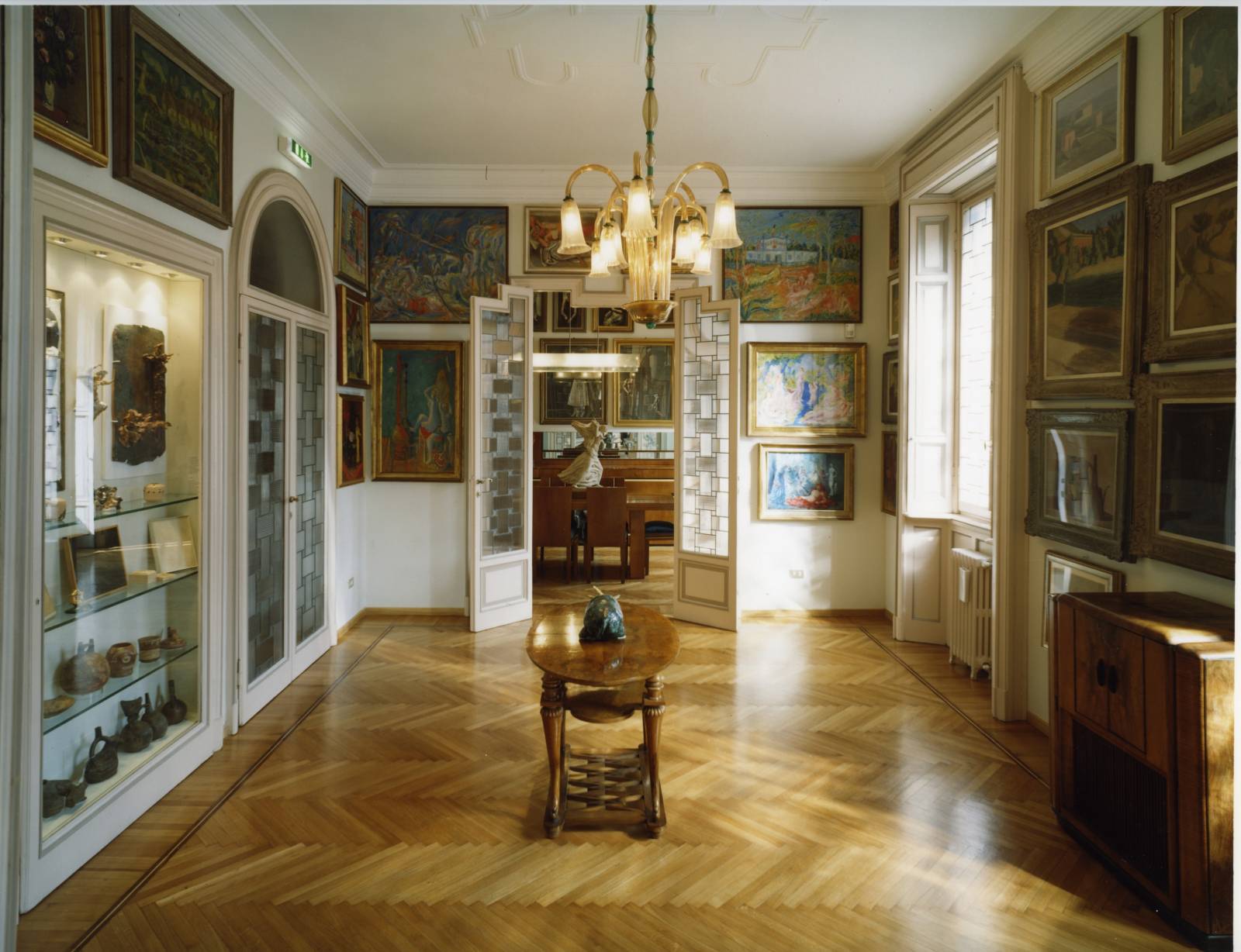 La sala dedicata a Morandi e De Pisis