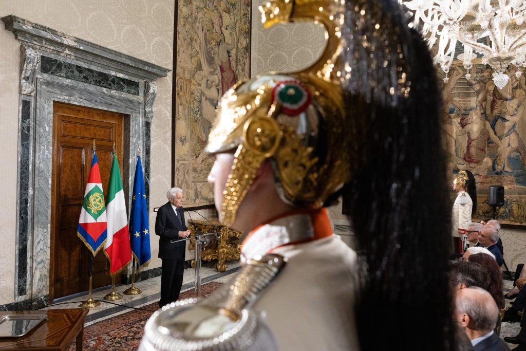 Il saluto del Capo dello Stato ai volontari del Touring Club Italiano