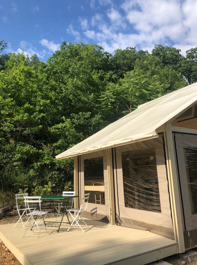 Roseto Valfortore, il glamping