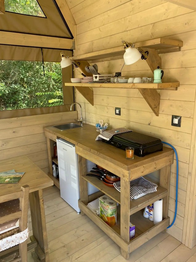 Roseto Valfortore, il glamping
