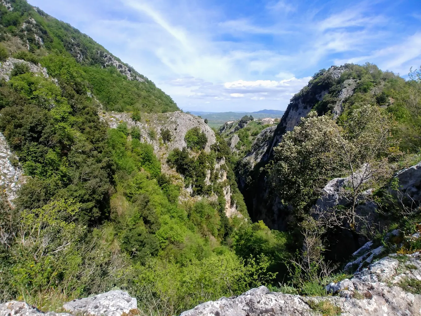 gole del torrente Quirino
