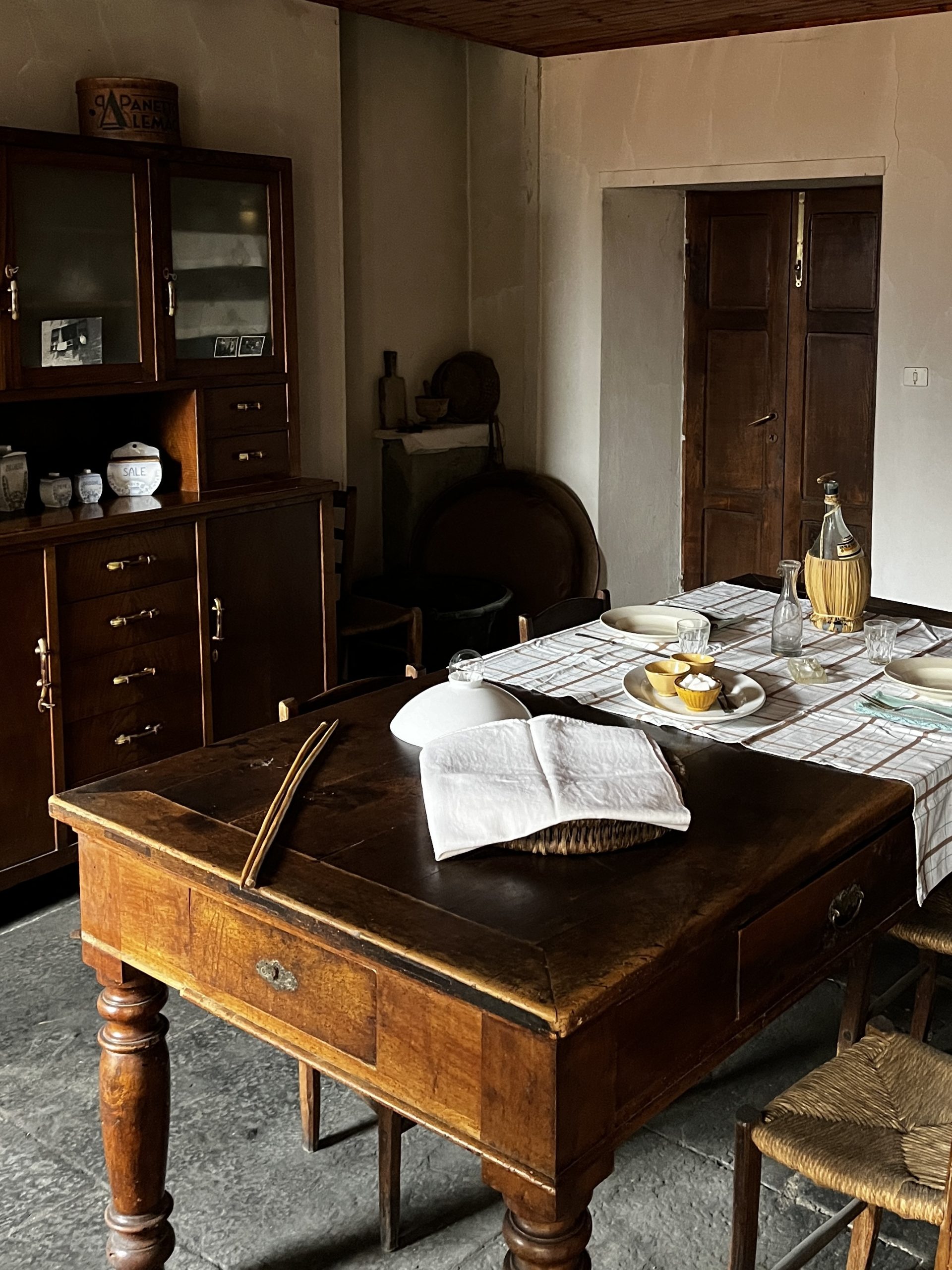 Interni casa della zia Ernesta a Moltrasio_foto Ecomuseo Sasso di Moltrasio