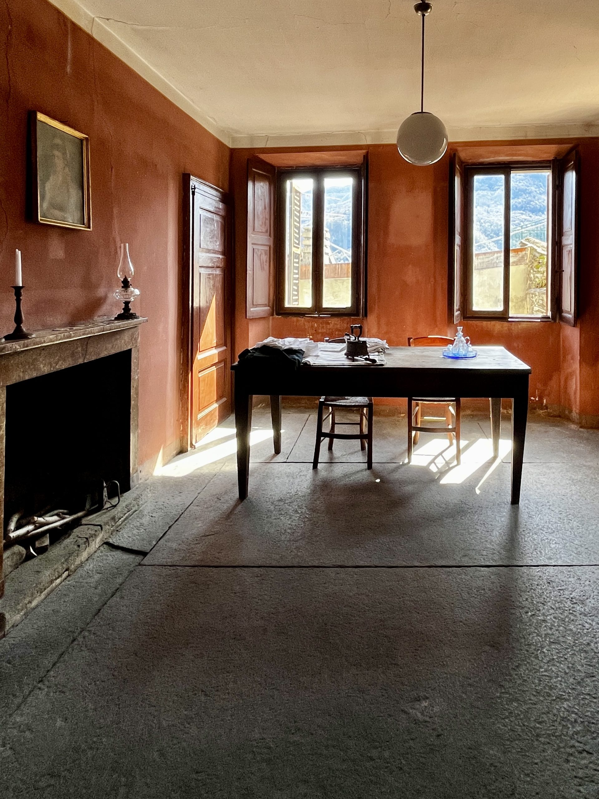 Interni casa della zia Ernesta a Moltrasio_foto Ecomuseo Sasso di Moltrasio