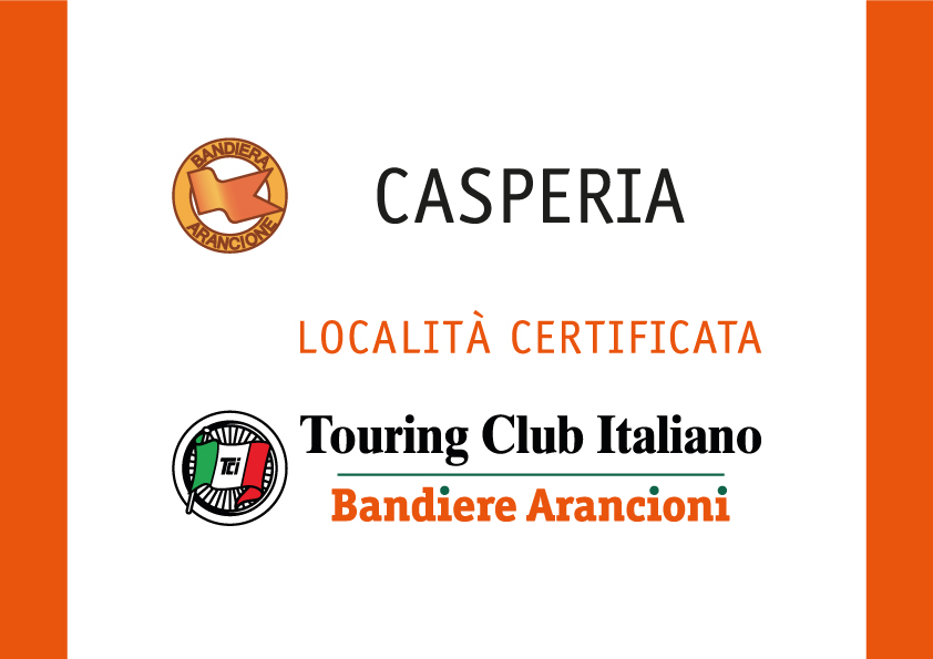 Casperia - Bandiera Arancione TCI