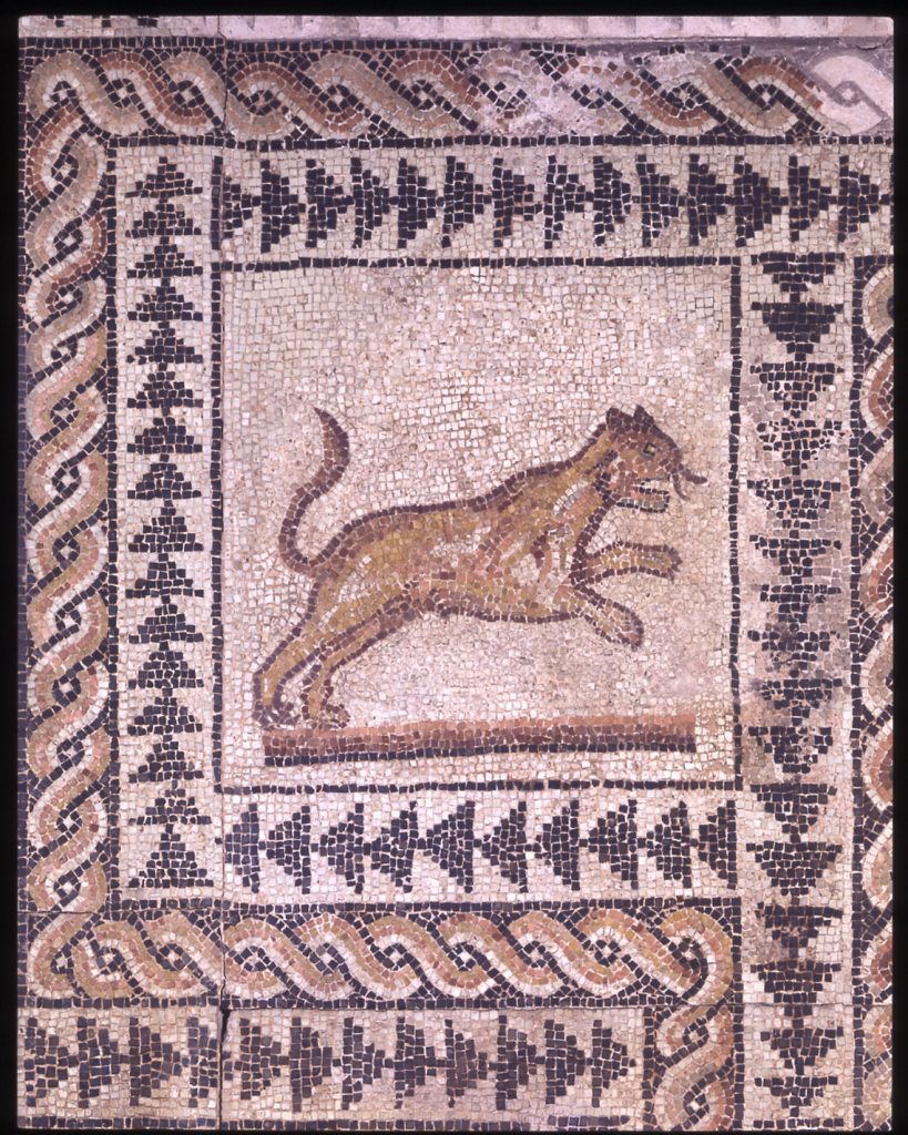 Mosaico proveniente da piazza Missori/San Giovanni in Conca, a Milano, oggi conservato al Museo Archeologico di Milano