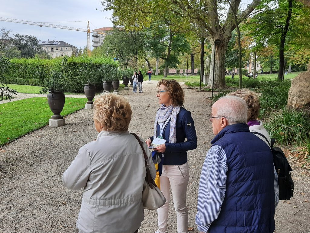 Dipendenti Enel presso i Giardini Reali di Torino, luogo Aperti per Voi TCI