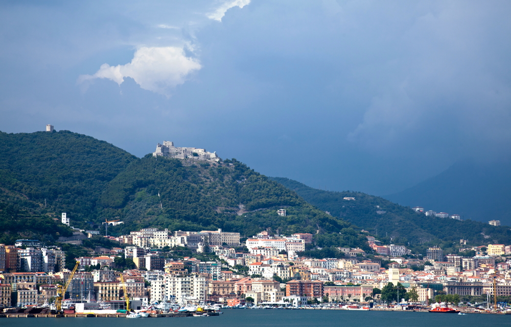 Salerno vista dal mare